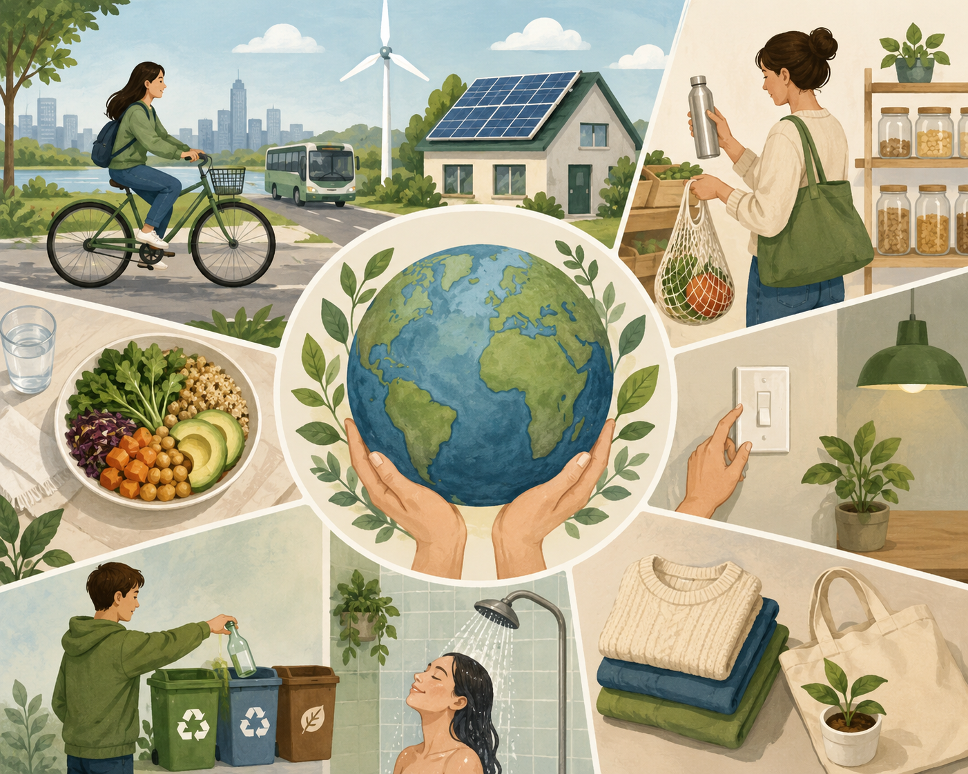 Bagaimana Mengurangi  Carbon Footprint Dalam Kegiatan Sehari-hari