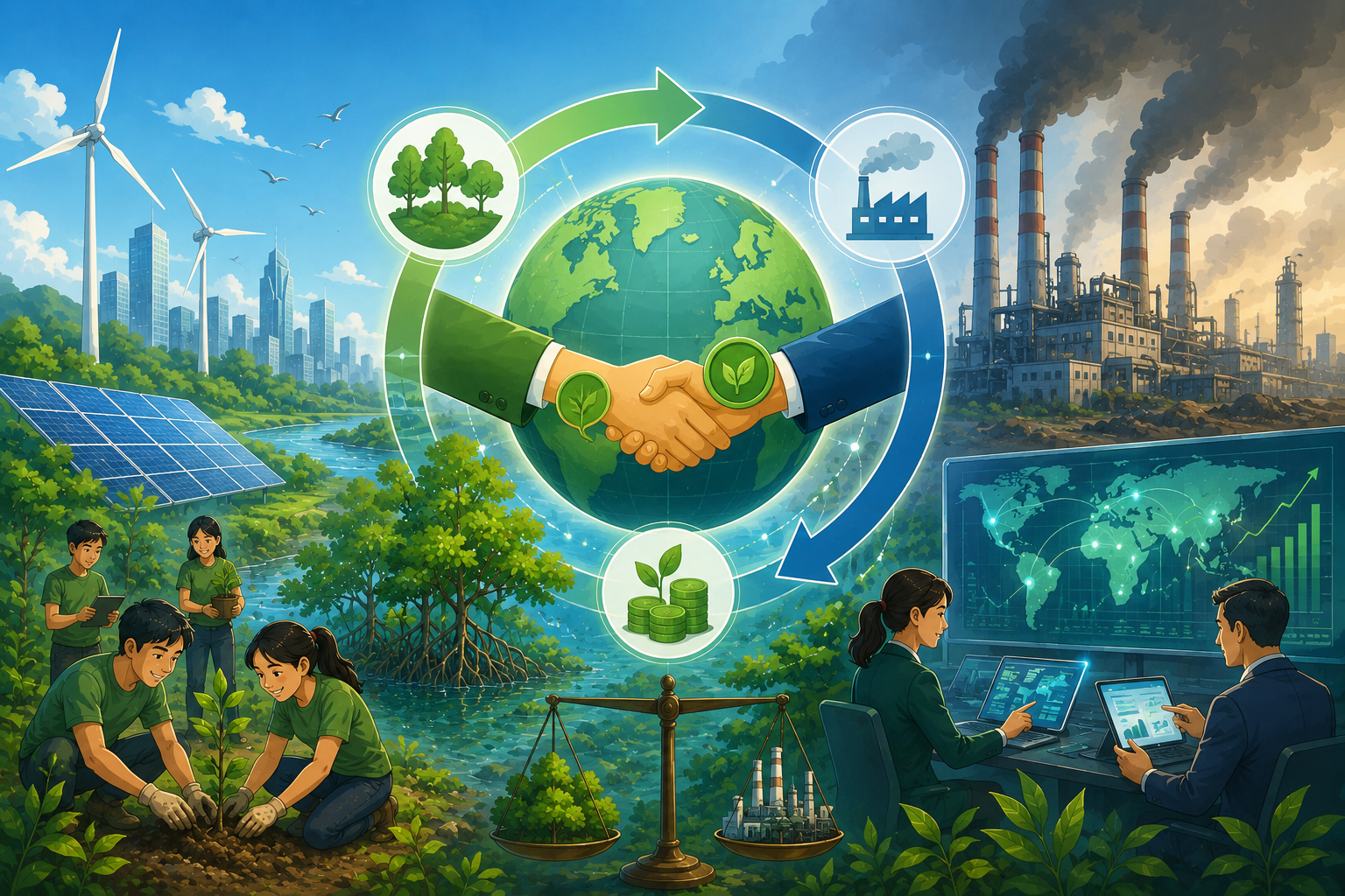 Menuju Green Economy Melalui Carbon Trading